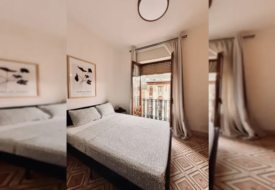 Habitación en piso compartido de 6 habitaciones en alquiler en San Matías-Realejo en Granada